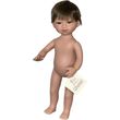 Кукла D Nenes виниловая 34см Marco без одежды (022303W)